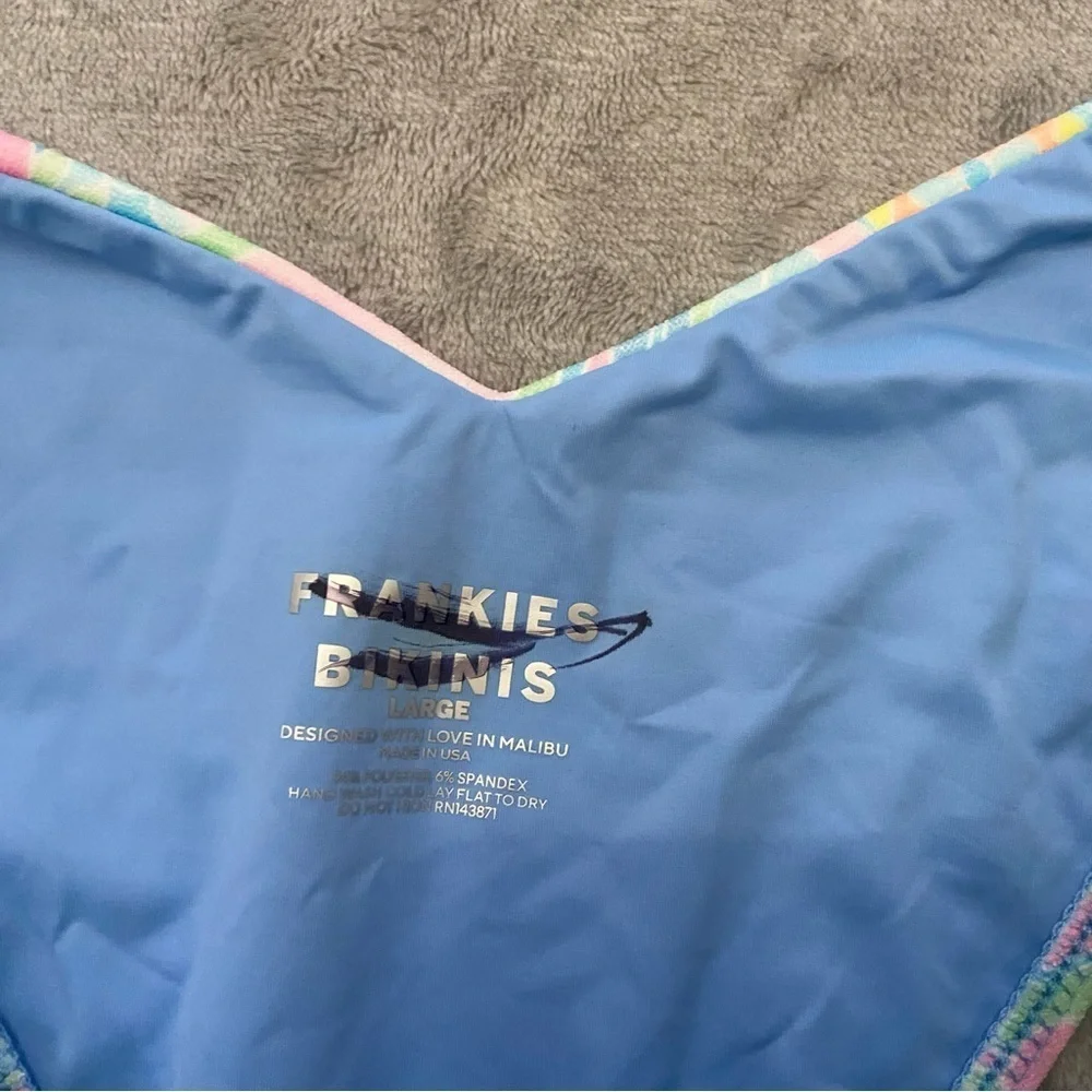 New! Frankie’s Enzo bikini bottom in sunshower 24144